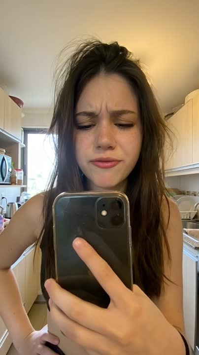 Sample UGC clip: Confused reaction